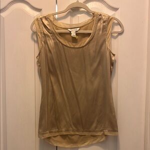 Chico's Elegant Gold Tank Top